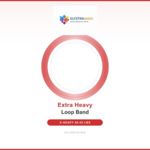 Extra Heavy Resistance Loop Band – Red