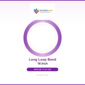 Long Loop Resistance Band – 16 Inch – Purple
