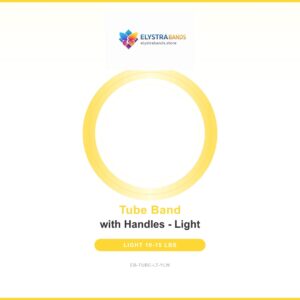 Single Tube Band with Handles – Light – Yellow