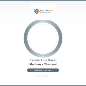 Fabric Hip Band – Medium – Charcoal Gray