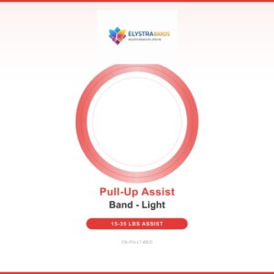 Pull-Up Assist Band – Light – Red (15–35 lbs)