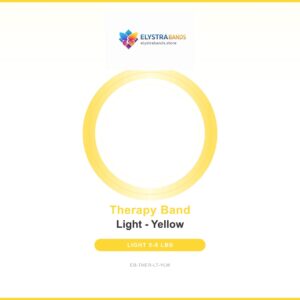 Flat Therapy Band – 5 Foot – Light – Yellow