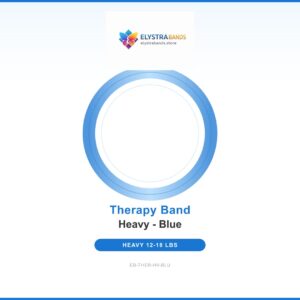 Flat Therapy Band – 5 Foot – Heavy – Blue